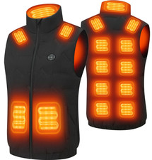Mens Multi-Zone Heated Gilet