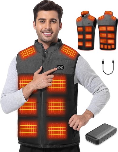 Heated gilet for men - gilet,