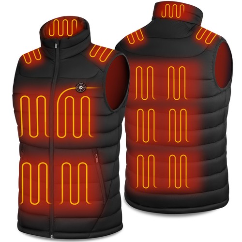 Heated gilet men heating - heated,