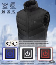 Men’s Padded Heated Gilet