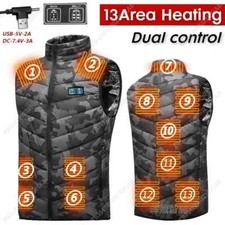 Men's Camo Electric Heated