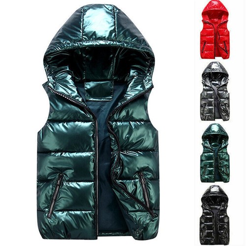 Mens puffer waistcoat shiny - puffer,