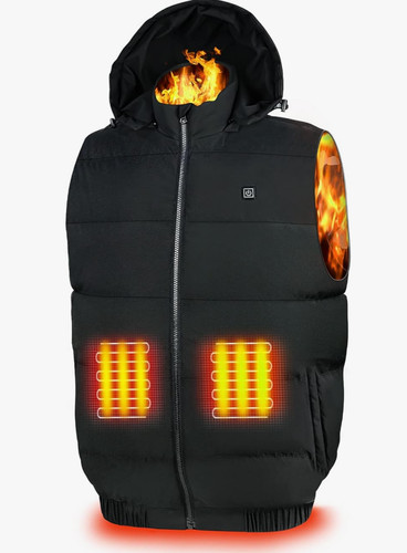 Heated bodywarmer power bank - heated,