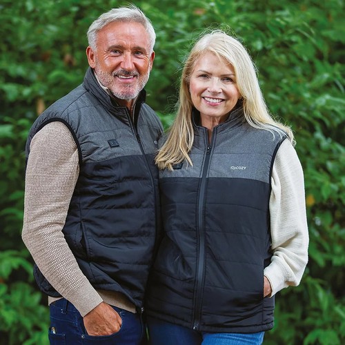 Heated gilet coat bodywarmer - heated,