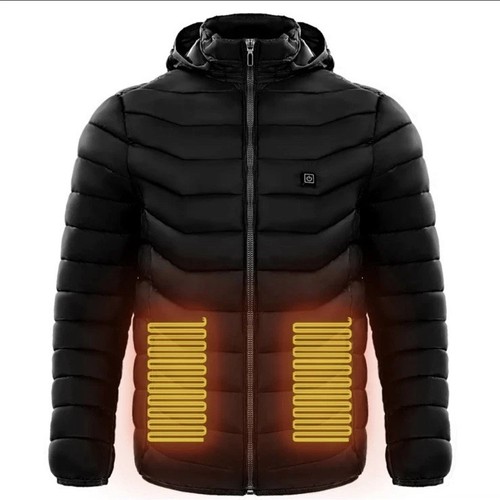 Mens heated puffer jacket - heated,