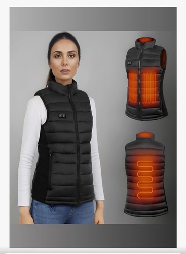 Heated gilet women electric - -,