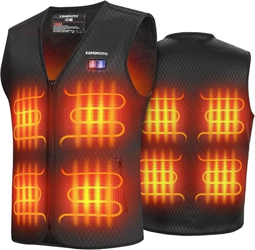 Kemimoto men heated vest - kemimoto, men's