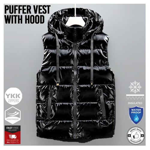 Men gilet bodywarmer puffer - men,