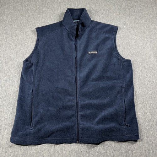 Columbia vest mens xxl blue - mens,