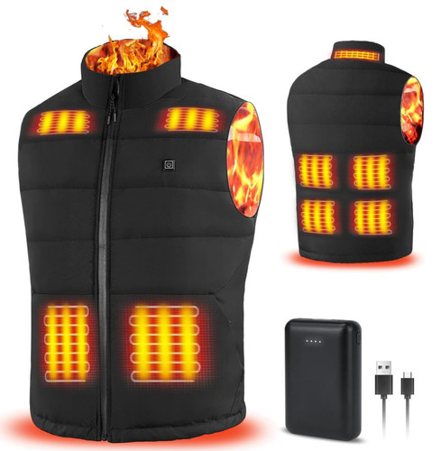 Mens heated gilet - mens,