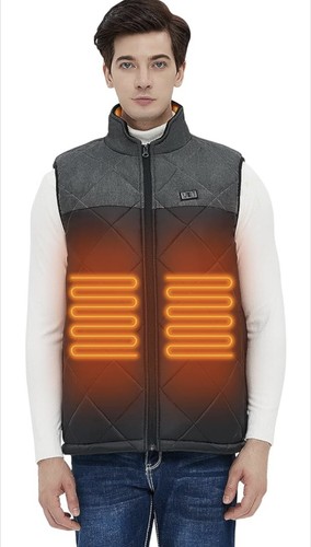 Heated gilet vest - heated,