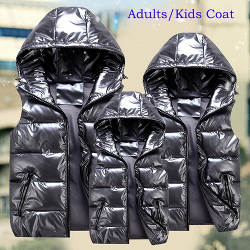 Adults kids quilted hooded - adults/kids,