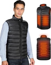 Heated Vest Gilet Mens