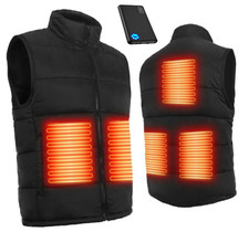 Mens Multi-Zone Heated Gilet